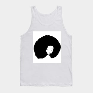 Black and white woman with African heritage Tank Top